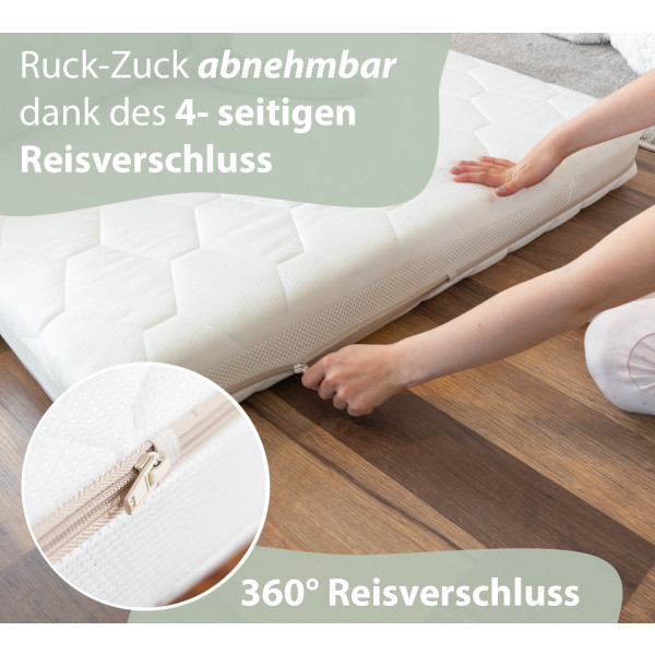 Kindermatratze FLEXY mit Latexschicht - beste Qualität für gesunden Schlaf  - jetzt bestellen auf , 67,49 €